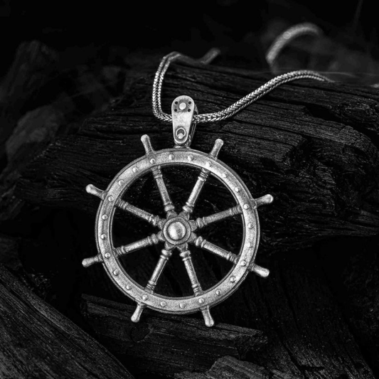 925 Ayar Gümüş Dümen Erkek Kolye